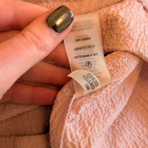 Calvin Klein Textured Blush Pink Sleeveless Dress (Size 12) - Picture 13 of 13